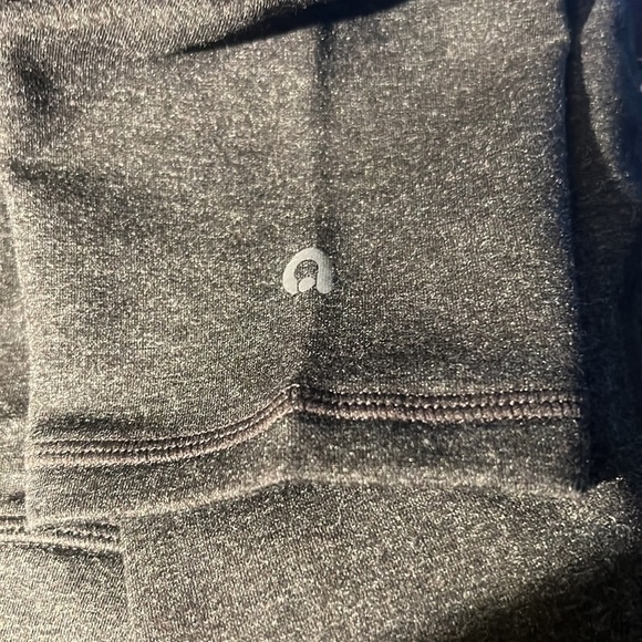 Hyba Women's Leggings XL Charcoal Gray French Terry Legging - Picture 3 of 13